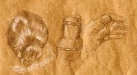 experiments on brown paper experiments on brown paper