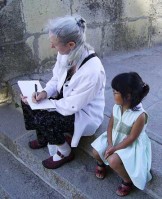 sketching at the Alcazar in Segovia sketching at the Alcazar in Segovia