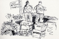 Farmers Market produce stand Farmers Market produce stand