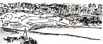 San Diego from Point Loma, pen and wash San Diego from Point Loma, pen and wash