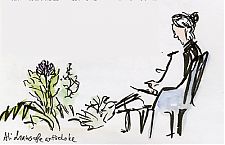 Pica draws the artichoke Pica draws the artichoke
