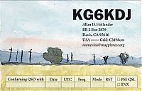 Numenius' QSL card Numenius' QSL card