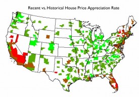 House appreciation rate comparison