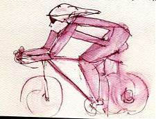 prologue racer -- pen and ink