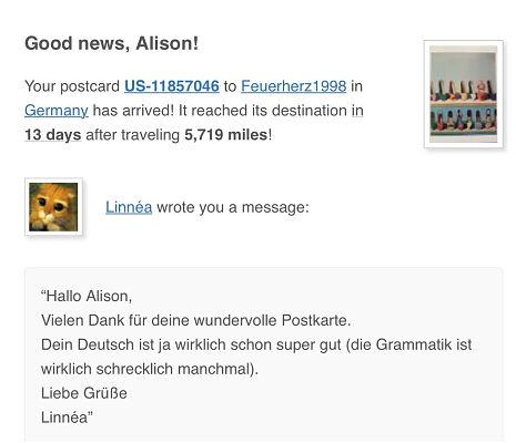 screenshot of a Wayne Thiebaud painting of shoes in a window plus an email thank you from the recipient in German