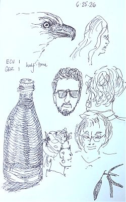 pen and ink sketches